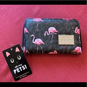 NWT Spanish “Oh My Pop!” Flamingo Wallet